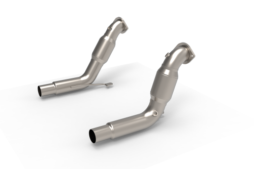 2025 Explorer ST/Aviator GREEN Catted Downpipes | Kooks