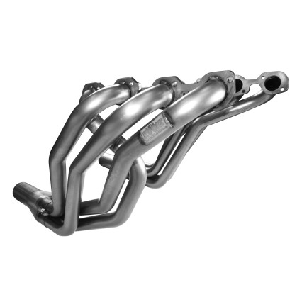 1-7/8" Stainless Headers with Adapter Plate Kit. 302 SBF in a Fox Body.