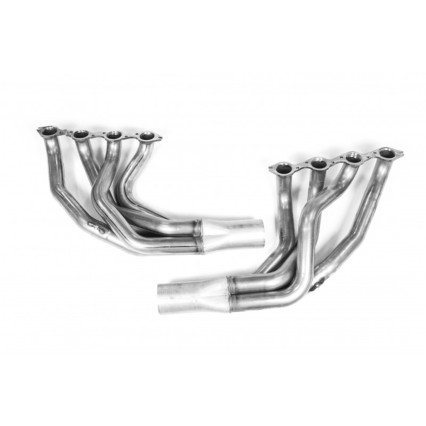 2-1/4" x 4" Stainless Headers. BBC (Standard Heads) Swap in a Fox Body.
