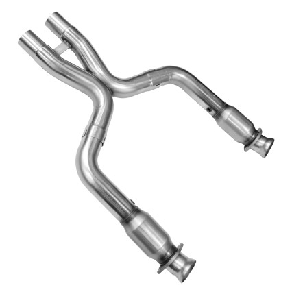 3" x 2-1/2" (OEM) SS Catted X-Pipe. 2007-2010 Shelby GT500.