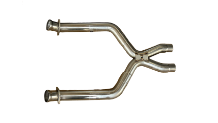 3" x 2-3/4"(OEM) SS Competition Only X-Pipe. 2011-2014 Mustang GT 5.0L.