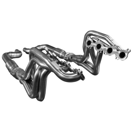 1-3/4" Stainless Headers & Catted Connection Kit. 2015-2023 Mustang GT 5.0L.