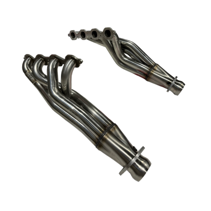 1-7/8" Stainless Long Tube Headers. 2023+ Cadillac Escalade V. Req. Kooks Conns.