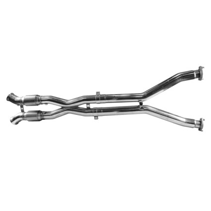 3" Catted X-Pipe. 1997-2004 Corvette. Does NOT Connect to OEM Exhaust.