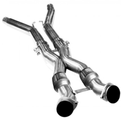 3" SS GREEN Catted X. 2005-2008 Corvette 6.0L/6.2L Connects to OEM. OLD STYLE