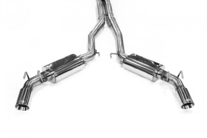 3" Cat-Back Exhaust w/SS Tips. 2010-2015 Camaro SS. Connects to OEM.