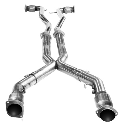 3" SS Catted X-Pipe. 2008-2009 Pontiac G8. Connects to OEM Mufflers.