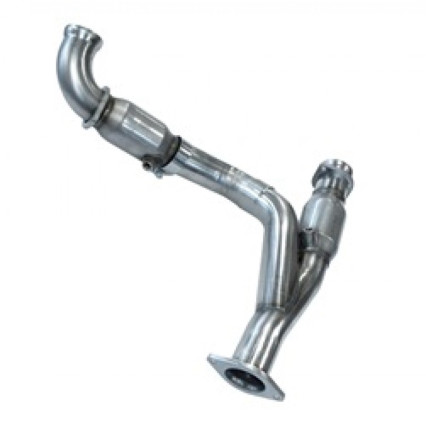 3" SS Catted Y-Pipe. 2003-2006 Chevrolet SSR. Connects to OEM Exhaust.