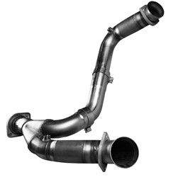3" Stainless Non-Catted Y-Pipe. 1999-2006 GM Truck/SUV 4.8L/5.3L.