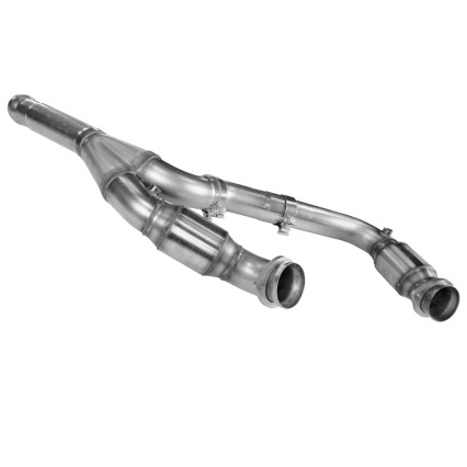 3" Stainless Catted Y-Pipe. 2014-2019 GM Truck / 2015-2020 SUV 5.3L.