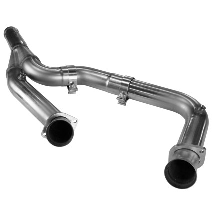 3" Stainless Non-Catted Y-Pipe. 2014-2018 GM 1/2 Ton Truck 6.2L.