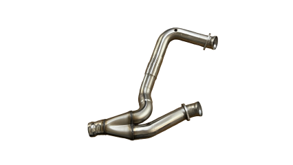 3" Stainless Competition Only Y-Pipe. 2019-2023 GM 1/2 Ton Truck 5.3L.