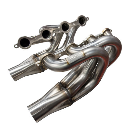 1-3/4" x 2-1/2" SS Downswept Turbo Headers.
