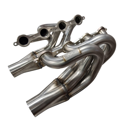 1-3/4" x 2-1/2" Stainless Downswept Turbo Headers.