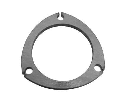 3-1/2" 3-Bolt Collector/Exhaust Flange. 5/16" Thick Mild Steel.