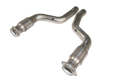 3" SS Catted OEM Connection Pipes 2006-2023 LX Platform 6.1L/6.2L/6.4L.