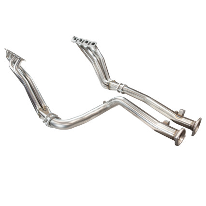 1-7/8" Stainless Headers & Comp. Only OEM Conn. Pipes. 2006-2010 Jeep SRT8 6.1L