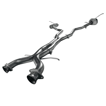 3" SS Cat-Back For OEM Tips. 2018-2020 Durango 6.4L. Connects to OEM.