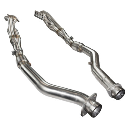 1-7/8" Stainless Headers & Catted OEM Conn. 2012-2020 Jeep/Durango 6.4L