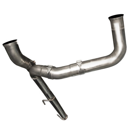 3" SS Non-Catted Y-Pipe. 2009-2018 Dodge/Ram 1500 5.7L. Connects to OEM.