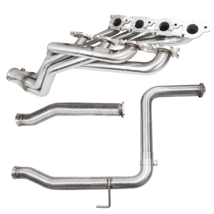 1-7/8" Stainless Headers & Comp. Only OEM Conn. 2008-2015 Toyota Tundra 5.7L.