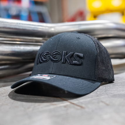KOOKS Logo Hat - Black on Black Snapback