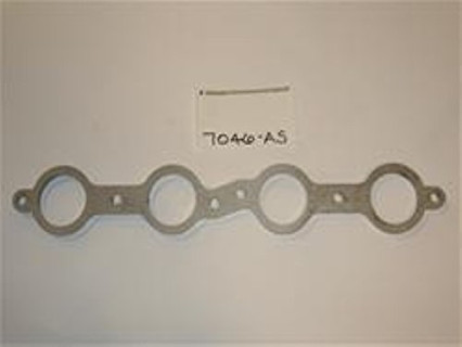 1-7/8" GM LS Engine Round Port Header Flange - 3/8" Thick 304 Stainless Steel