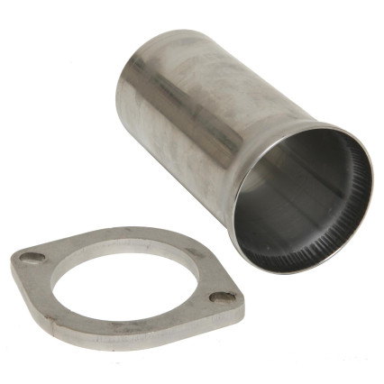 Stainless 2-1/2" Female Portion of Ball and Socket w/Flange
