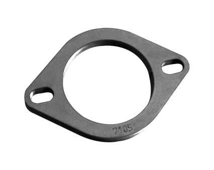 2-1/2" 2-Bolt Collector/Exhaust Flange. 3/8" Thick Mild Steel.