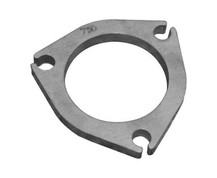 2-1/2" 3-Bolt Collector/Exhaust Flange. 3/8" Thick Mild Steel.