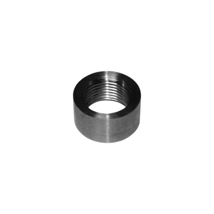 02 Sensor Bung Stainless Steel. Flat. M18 x 1.50 Threads.