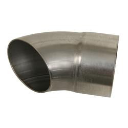 3" 304 Stainless Steel Turnout for Muffler Outlet- 6" Long