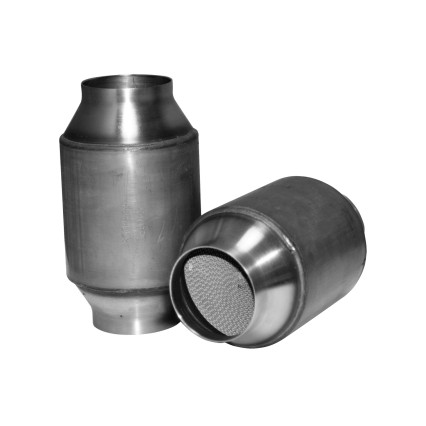 3" High Flow Race Catalysts 7 1/2" Long Body.