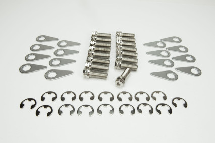 Stage 8 Header Bolt Kit - 16) M10 - 1.25 x 25mm Bolts and Locking Hardware