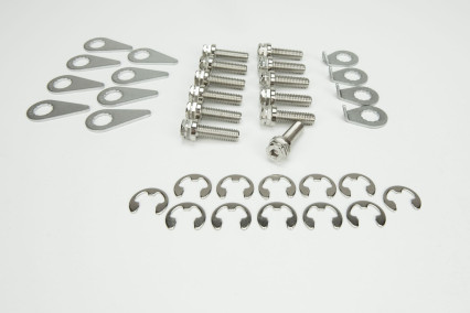 Stage 8 Header Bolt Kit - 12) M8 - 1.25 x 25mm Bolts and Locking Hardware.