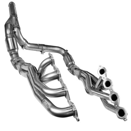 1-3/4" Stainless Headers & Ultra-GREEN Catted Y-Pipe. 2019-2020 GM Truck 5.3L.