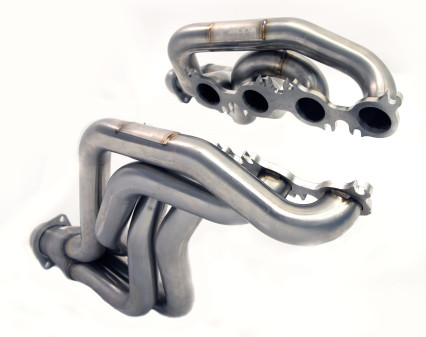 2" x 3" Headers & GREEN Catted Connection Kit - 2020 Mustang GT500 5.2L