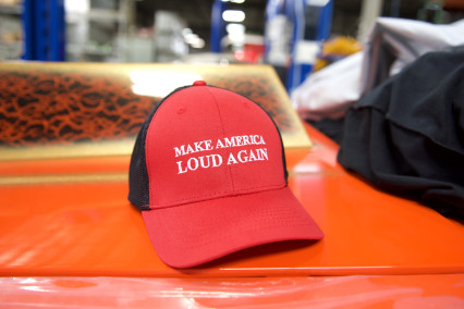 MAKE AMERICA LOUD AGAIN TRUCKER CAP