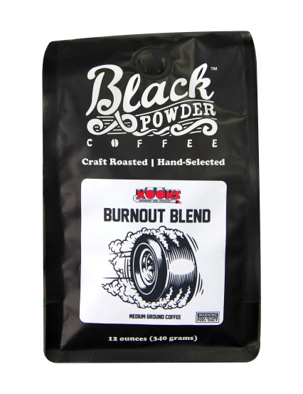 Kooks Burnout Blend Coffee by Black Powder Coffee Roasting Company