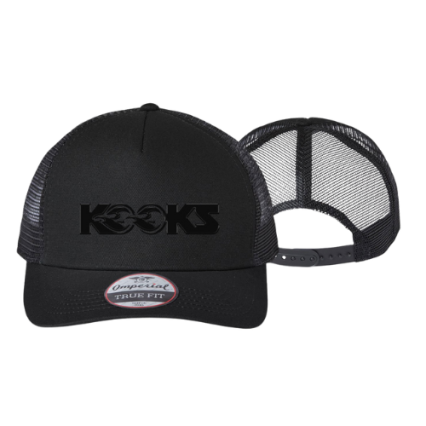 KOOKS Logo Hat - Black on Black Snapback