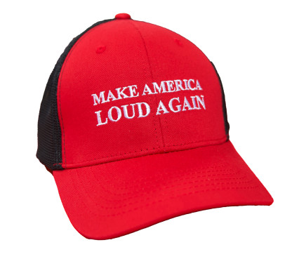 MAKE AMERICA LOUD AGAIN TRUCKER CAP
