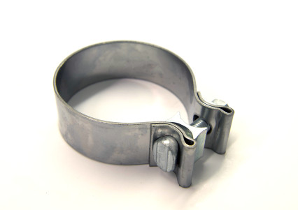 3" Stainless Steel Band Clamp for Notched Slip Joint Connections.
